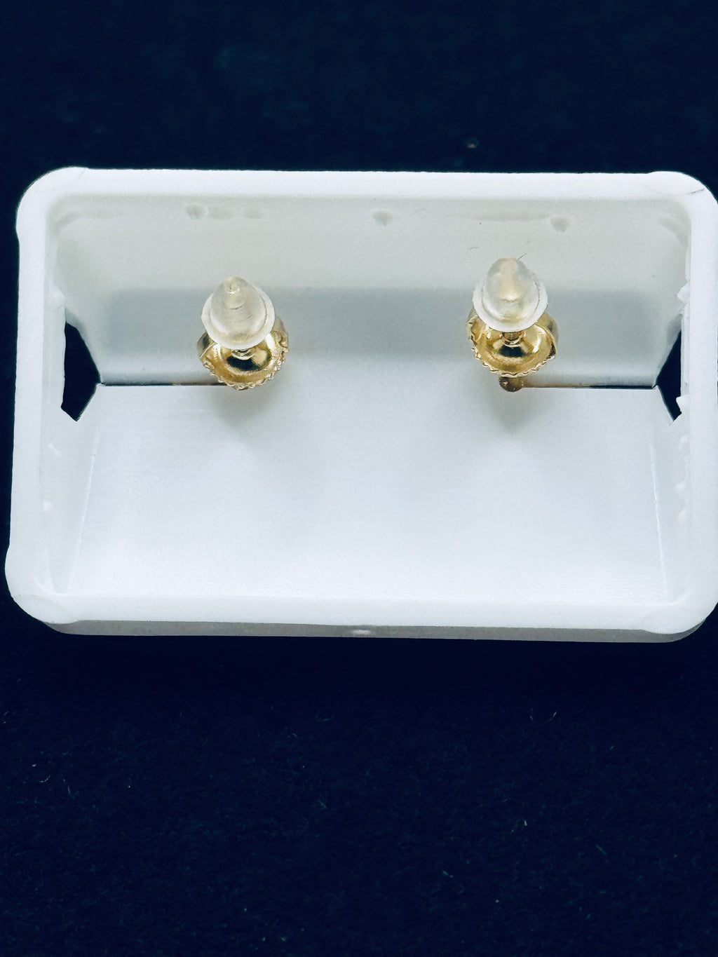 Royal Purple Moissanite Halo Earrings