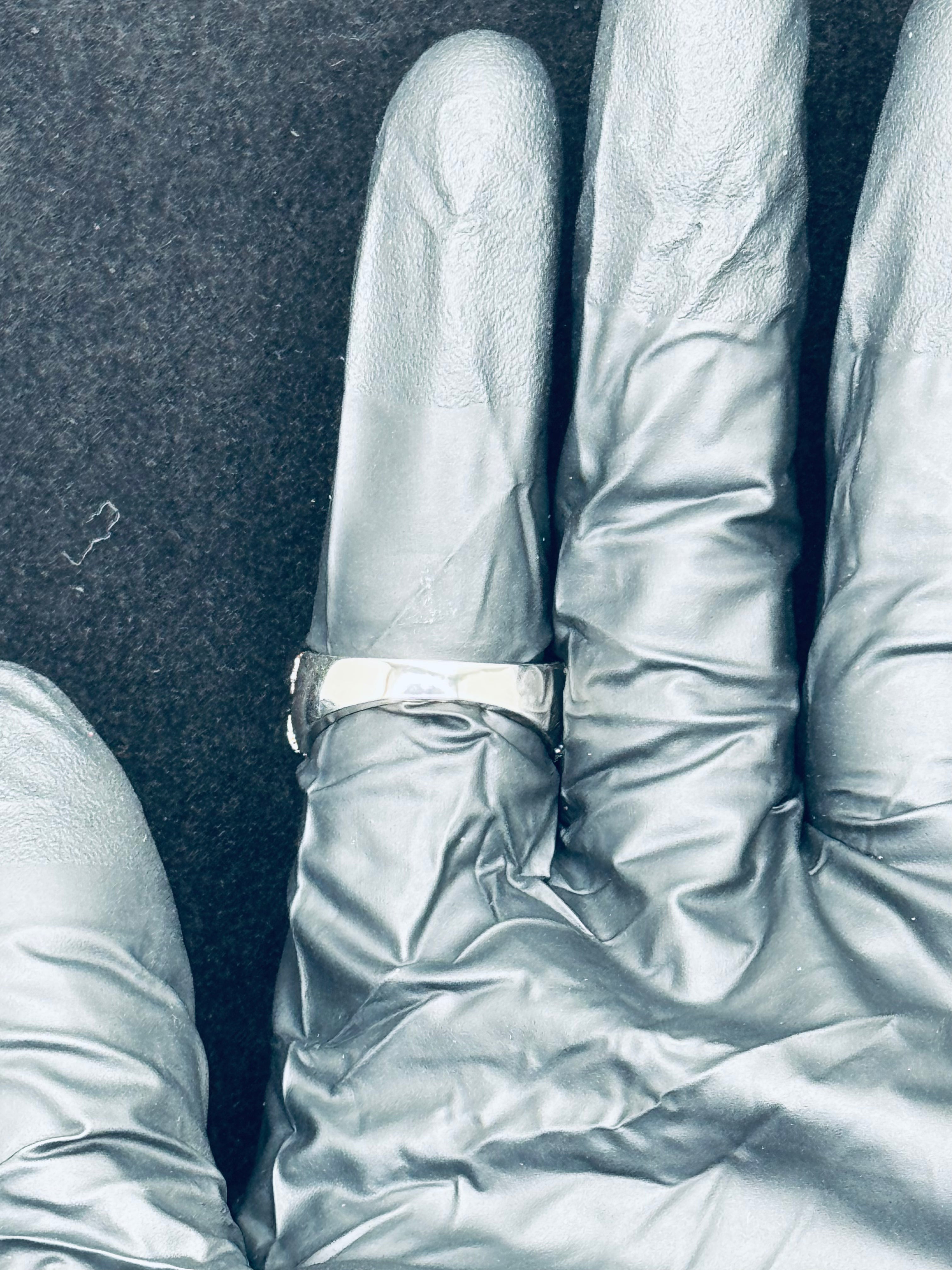 Moissanite Cuban Link Ring